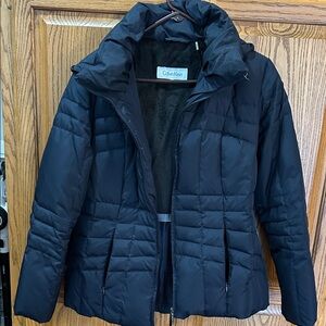 Calvin Klein Women's Dark Puffer Coat